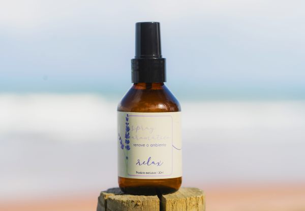 Relax Spray de Ambiente Aromático com Óleos Essencias - Calma & Tranquilidade