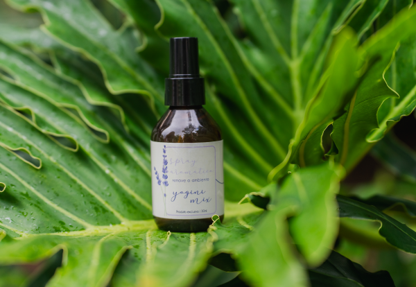 Yogini Spray de Ambiente Aromático com Óleos Essenciais - Meditação & Limpeza Energética